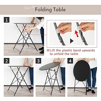 Amazon｜ガーデンテーブルセット 3点 折りたたみ チェア2脚